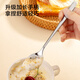 Yilan spoon soup and rice spoon 304 stainless steel food grade complete tableware Korean round spoon corrosion-resistant and rust-resistant 2 pieces