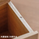 Mumo Wood Square Tissue Box Black Walnut Cherry Wood Solid Wood Tissue Box Living Room Simple Home Storage Storage Paper Box Cherry Wood Pre-sale Shipping at the End of April