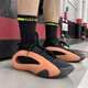 Adidas Harden Vol. 8 Харден 8 Черно-белый красный и апельсиновый износостойкий, не скользящий воздухопроницаемые спортивные баскетбольные туфли, т. Д.