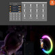 
Bed 1583 Hongqi Bluetooth Square Dance Audio Outdoor Advanced Portable Singing K Song Audio Pull-Room Bass Dance Speaker Multimedia Speaker Bass Heavy Bass 15-inch High Power Sound Card Audio + 2 Metal Microphone