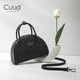 CUUD COWHIDE BOLSO MUJERES DE MUJERES PAGO ORIGINAL LACE BOLSA PARA MUJER CROSSBOY CROSSBOLY COMPLING BOLSO DEL PARA LOS HOMBRES DE VALENTA REGALO CHINO TO Girlfriend Black [Bolsa de regalo]