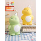FAMANMEI Super mignon Little Milk Dragon Piggy Bank Children's Anti-Fall Cartoon Boys and Girls peut économiser et retirer des ornements de cadeaux de tirelire [grande taille] Milk Dragon-Light Luxury Green