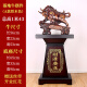 铁圈礼业大号牛摆件开业乔迁礼品送朋友饭店公司落地开业大吉庆典礼品工艺 财源广进高1.43米铁木色(热销款)
