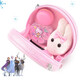 
Disney children's bag portable sliver girl shoulder bag cute princess Aisha bag play house toy pink