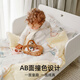 Manxi (Emxee) Kindergärtner Quilt dreiteils Set Pure Cotton Baby Kinderbettwäsche sechs oder siebenköpfig Einhorn-geheime Wörter siebenköpfig Set