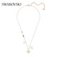 Swarovski (SWAROVSKI) Symbolica star snowflake necklace for women, light luxury gift for girlfriend, rose gold plated 5494352