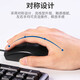 DAREU LK188 wired keyboard and mouse set anti-spray design office dormitory laptop desktop computer universal keyboard and mouse set [keyboard + mouse] black