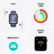 Apple [Gift Benefits] Watch SE Smart Watch GPS Model 40mm Starlight Color Aluminum Metal Case Starlight Sports Strap S/M