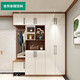 Quanyou (QUANU) Quanyou whole house customization package overall customized wardrobe bedroom cloakroom living room study storage 22 package specific plan please contact customer service