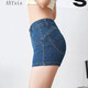 AYFSIS Oficial 2024 Spring and Summer Nuevo estilo de elevación de la cadera Internet Celebrity Slim y versátiles pantalones cortos de mezclilla sexy para mujeres FD3878 29 (2 pies 2 cintura)