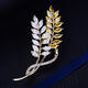 End of the World Fashion Designer Golden Wheat Corsage Men's Suit Brooch Women's Coat Pin Lapel Pin Decoration h Style 4
