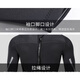 Zailu null wetsuit one-piece men's 3mm warm elastic wear-resistant wet suit cold-proof wetsuit winter swimming swimsuit black XS