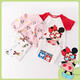 Disney children's clothing children's short-sleeved T-shirt Disney baby round neck top Girls glasses Minnie 212S1502 3 years old/height 100cm