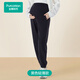 Pantalones de maternidad de la era del algodón completo con soporte del vientre de algodón cuatro temporadas de embarazo desgaste leggings casuales atuendo de maternidad 160