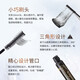 Kiss Me Huayingmeiko Super Slim Waterproof Mascara 4.5g 01 Obsidian Black Slim Brush Head Curl Anti-smudge