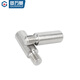 Guwanji 304 stainless steel GB831 single-slotted external thread cylindrical pin headless step screw shaft position pin complete collection 5x10 (M4x5) [5 pieces] round head