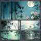Drei-Farben-Katzen-Maus-Pad großgröße National Style Mountain Water E-Sports-Spiel Ancient Style Keyboard Pad Customized Computer Office Desk Pad Chinesische Schreibtischpolster Dicked Non-Slip Student Sortion Home Matte 12043 Mountain Pavilion 100 cm x 50 cm x 5 mm