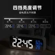 BBA jam alarm siswa meteran suhu dan kelembaban sederhana pengisian multi-fungsional di samping tempat tidur anak-anak kontrol suara kreatif volume besar jam elektronik tampilan layar LED hitam sederhana