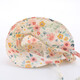 Rabbit Big Wen recién nacido Baby and Wathler Spring y verano Estilo delgado 0-3-6-12 meses Baby Girl Cotton Sun Visor para niños Hat recién nacido Xiaoqiu Beige Court Hat 40-48cm (3-20 meses recomendado)