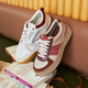 Clarks Qileyidong series men's shoes street trend comfortable color-blocking sports shoes casual thick sole red 261780207 42