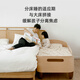 Sure enough, I am curious about the small island bed, single bed with bed block, adjustable boy and girl bed fence, edge protection, spliced large bed, genuine original 0.8m*1.6m bed + sleeping pad