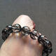 
Eve Mother's Day gift Fat Donglai quality Brazilian black hair crystal bracelet one thing one picture Tianlan men and women black crystal hair 13571 black hair crystal