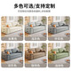 Xiangyu Leichtes Luxusklappfaltsofa Bett Dual-Purple kleine Wohnung Internet Promi Model Teleskop Bett Balkon Schlafzimmer Einzelfunktionsofa Bett bequemer Latex Modell Außendurchmesser: 1,5 Meter + USB + Lautsprecher [kein Aufbewahrung]