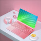 HUATWAI National Bank 2025 New Intel Core i7 Laptop Thin and Light 15.6-inch HD IPS Screen Business Office Online Course Design College Student Game Book Upgraded New Intel Core i5 4k Large Screen + Fingerprint Pink 32G Large Run + 1TB Solid State Fingerprint Unlock Luxury Gift Package