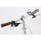 Bicicleta plegable Dahon de 16 pulgadas acero de molibdeno cromado de 5 velocidades HAC653 HAC653 Postal Green