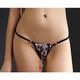 Universal sexy sexy underwear, women's underwear, hot and passionate transparent hairy open-back pants straight into thong NTJ0068 open-back style S80-100Jin Jin is equal to 0.5 kg and can be worn