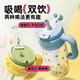 Vanow2025 Nouveau Big Mac Double Drink Stick Cup Girls 'High-Précision Summer Summer grande capacité Tritan Cup Matcha Cream 1050ml