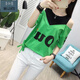 Naigatu 2023 ropa de verano nueva camiseta de manga corta para mujeres para mujeres sueltas y adelgazantes dos tops 6630 blancos 3xl recomendado 155-170Jin [Jin iguala 0.5 kg]