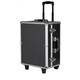 Chengjia aluminum alloy suitcase with wheels aluminum alloy tool box flight case large multi-functional trolley case hardware equipment 60x42x26 black trolley case with partitions filled with cotton