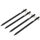 MOBIGARDEN ground nails, outdoor camping aluminum alloy ground nails, extended canopy tent windproof nails, professional square camp poles, night black (pack of 4)