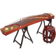 Dunhuang Brand Guzheng 694KK Serie Banana Window Night Discurso Performance Calificado Guzheng Shanghai National Musical Instrument Factory 1 694pp Agar National Color Agarwood (conjunto completo de accesorios)