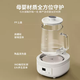 Liven Health Pot All-Glass Thermostatic Pot 0 Glue Kettle 1.2L Soft Sound Office Insulation Tea All-in-One Flower Teapot Baby Milk Kettle SH-D1232