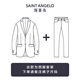 Anniversary Bird Suit Men's Spring New Men's Business Casual Suit Plaid Suit Suit Pants Suit Men's Pearl Gray Inlaid Brown Double Line Plaid 44 A(165/88) /Please note waist or pants