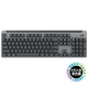 罗技（Logitech）K865机械键盘 无线键盘 104键全尺寸键盘 商务办公多设备长待机游戏电竞键盘（K845升级款） K865（雾霭蓝）+任天堂个性键帽