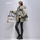SOEM One-piece, Three-Wear Parka Women's 2025 New Fur Jacket Women's Short Small Rex Rabbit Fur Liner Military Green XL 130-150Jin Jin is equal to 0.5 kg SOEM One-piece, Three-Wear Parka Women's 2025 New Fur Jacket Women's Short Small Rex Rabbit Fur Liner Military Green XL 130-150Jin Jin is equal to 0.5 kg
