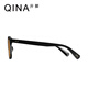 Qina (QINA) glasses Zhao Lusi same retro small frame sunglasses for men and women with high-value sun protection sunglasses QN5010A16