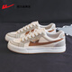 Reli Canvas Schuhe Herrenschuhe Frauenschuhe Frühling und Herbst Klassische Schuhe Herren bequemer lässige Schuhe atmungsaktives vielseitiges Paar des Paares Rice Brown 41