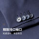 Shanshan suit suit 100 pure wool slim fit professional formal suit business groomsmen suit wedding dress men's suit