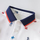 David Bella (Dave/Bella) Jungenanzug Anzug Summer Baby Cartoon Baumwoll -Polo -Hemd Shorts Anzug DBW13542 Meter Weißer Hintergrund Druck