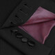 BUSYCON Tuxedo Groom Wedding Dress Men's Suit Wedding-style Black Formal Suit Three-piece Classic Black Dress Top + Pants 54 Reference weight 165 Jin Jin equals 0.5 kg -180 Jin Jin equals 0.5 kg