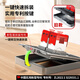 安普康（AMPCOM）网络插座 双口RJ45全面屏CAT678类网线口模块面板 86型RJ11电话二位电脑网口信息母座 AM8602GY