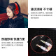 Qilian Bluetooth headphone adapter with mic extension cord notebook desktop computer voice connection cable one-to-two audio cable headset storage bag headset with mic audio cable - universal for mobile phones/computers