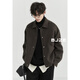 
Earl Zoer [Camel Fleece] fixed wool double-sided wool jacket for men's commuter jacket 2024 autumn and winter new model Z441837 root beer XL 180