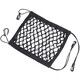 Runqun car seat room storage mesh chair back storage bag hanging bag car bag storage bag multifunctional net bag interior supplies three-layer-four-side elastic sedan model