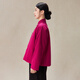 照本堂冬季新款棉衣棉服女国风新中式棉麻保暖上衣W12588 绿衣 S (160/84A)