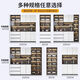 扑哩扑剌餐边柜高柜一体靠墙餐边酒柜家用客厅茶水柜现代简约餐厅储物柜子 款式12240长带货入户包安装